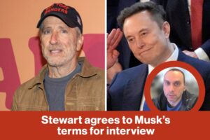 Read more about the article Stewart agrees to Musk’s terms for interview | Reporter Replay (Video)