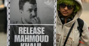 Read more about the article Mahmoud Khalil: ICE arrest of Palestinian activist has chilling implications