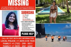 Read more about the article Authorities believe Pitt student Sudiksha Konanki who vanished in the Dominican Republic drowned