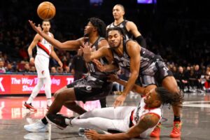 Read more about the article Nets fall victim to old ways, lose third straight game vs. Trail Blazers